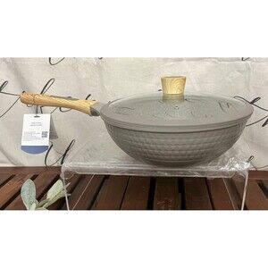 D&W 11" WOK Premium Quality DieCast Aluminum Cookware Deane & White